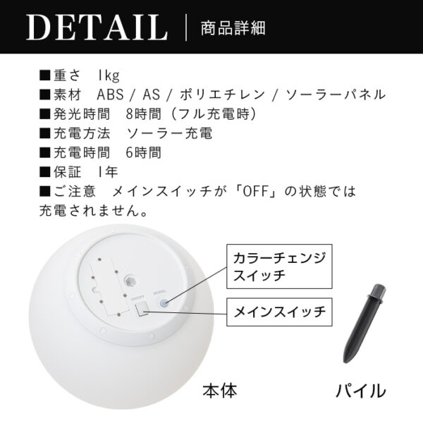 SUN LIGHT BALL30(サンライトボール30)