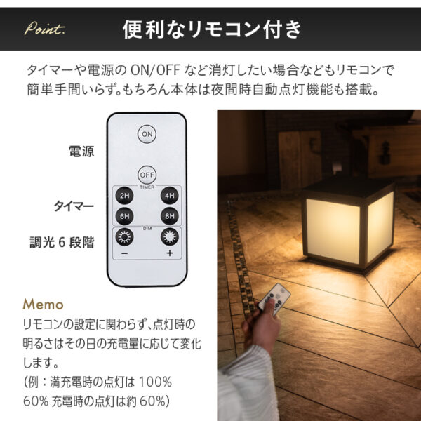 ソーラーエクステリアライト LUNAXIA ルナシア No11【2年保証】