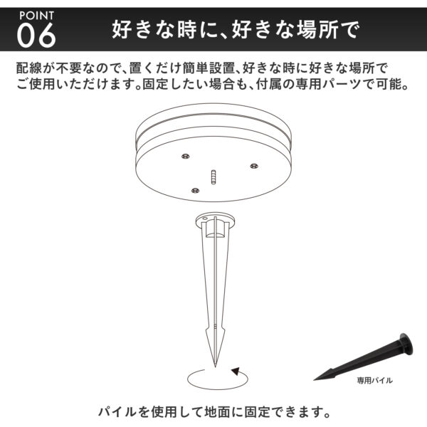 ソーラーエクステリアライト LUNAXIA ルナシア No18