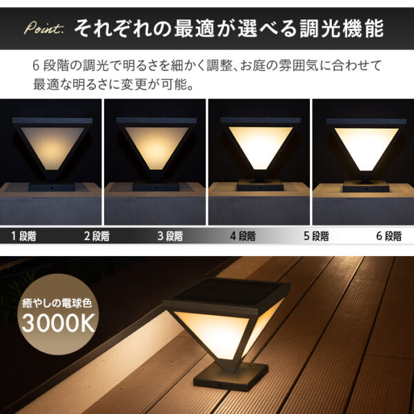 エクステリア 照明 ライト ソーラーライト 外構 LUNAXIA DX 20【2年保証】
