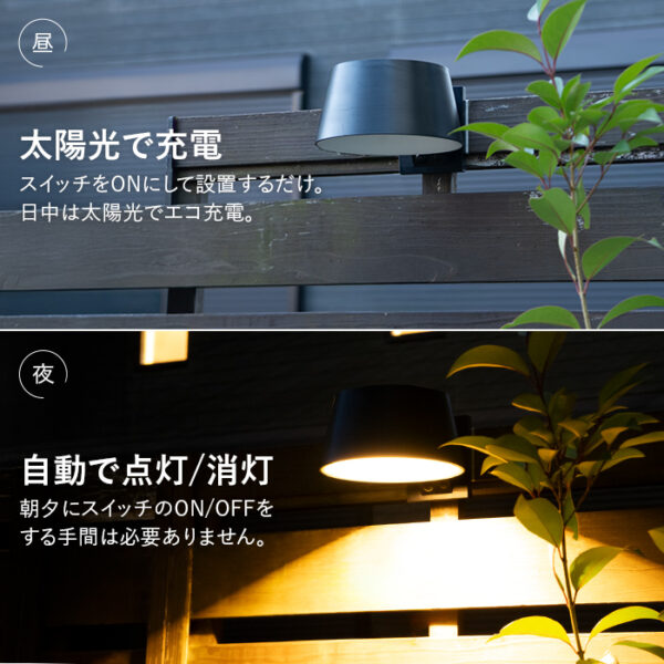 人感センサーライト Rond（ロンド）