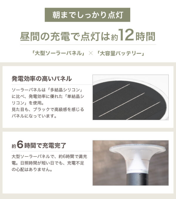 ソーラー 人感 センサーライト Sensol（センサル） ルナシア SE - 画像 (4)