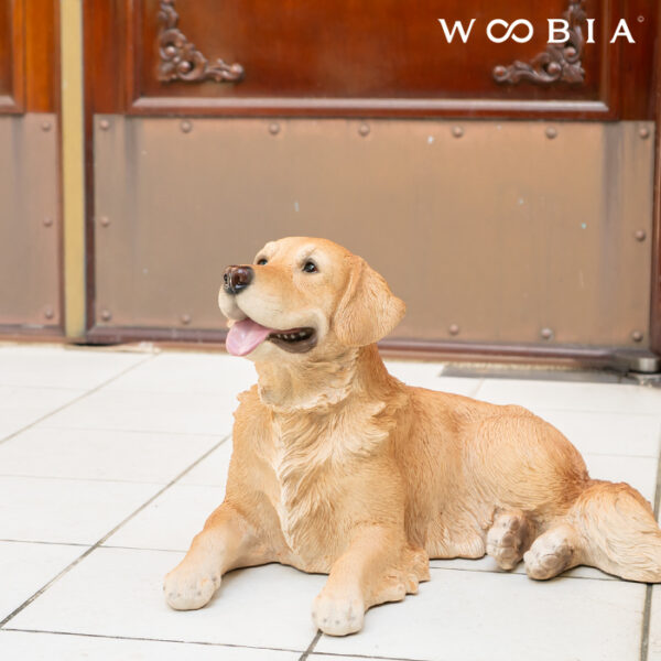 横になって笑ってるわんこ《 ゴールデンレトリバー 35.5cm》