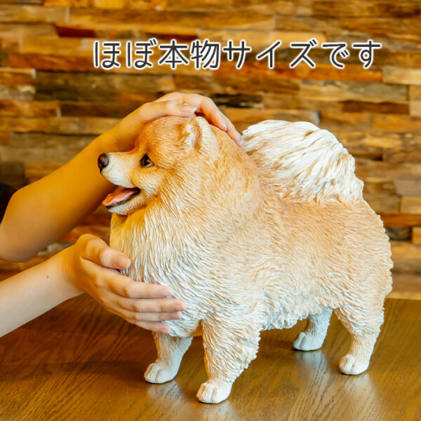 立ち上がって喜ぶわんこ《 ポメラニアン 29.5cm》