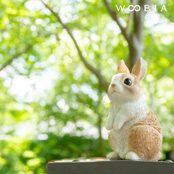 立ち上がったうさぎ《 オランダドワーフ 13.5cm》 - 画像 (4)
