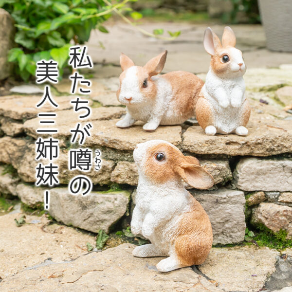 立ち上がったうさぎ《 オランダドワーフ 13.5cm》 - 画像 (10)